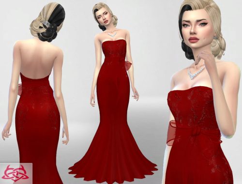 Wedding Dress 4 RECOLOR 1 (Needs mesh)