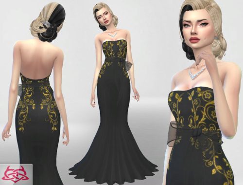 Wedding Dress 4 RECOLOR 1 (Needs mesh)