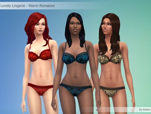 Lovely Lingerie - 15 Colors
