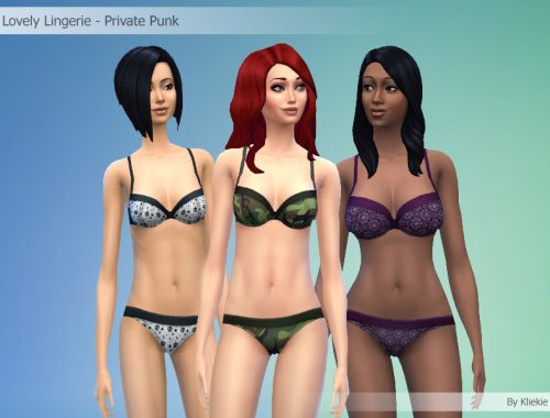 Lovely Lingerie - 15 Colors
