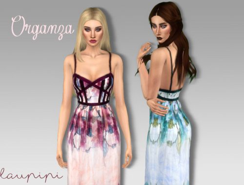 Organza Gown