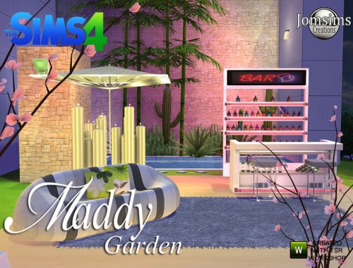 Maddy modern Garden set.