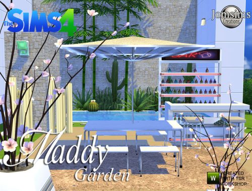 Maddy modern Garden set.