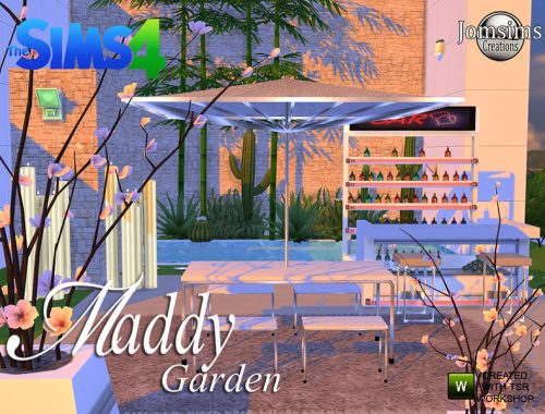 Maddy modern Garden set.