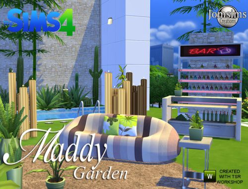 Maddy modern Garden set.