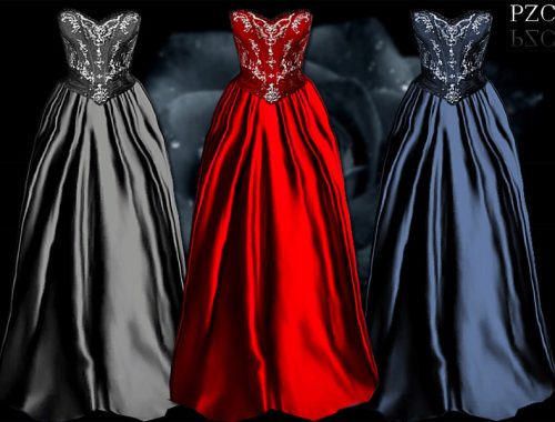PZC_Draculas Bride Dress for Halloween
