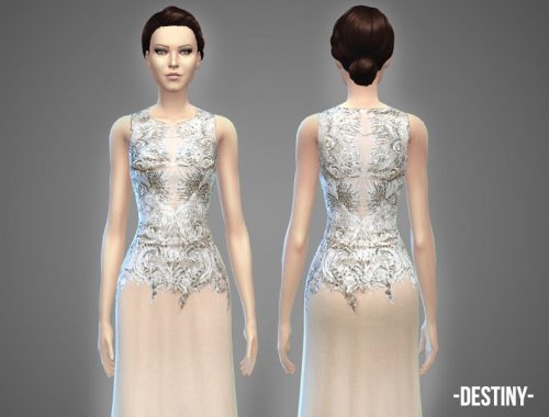 Karoline - gown set