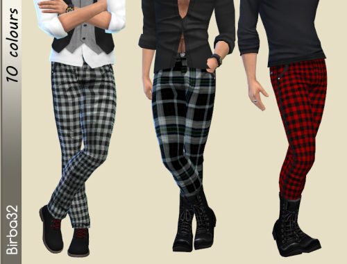 Tartan Male Pant