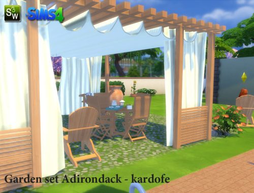 kardofe_Garden set Adirondack