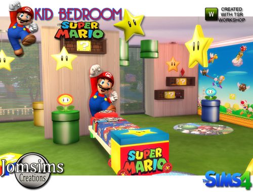 Super mario kids bedroom