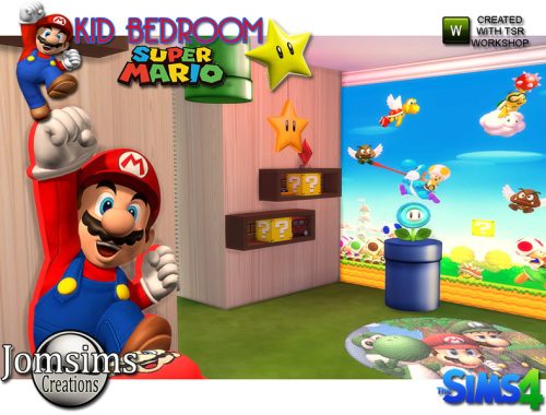 Super mario kids bedroom