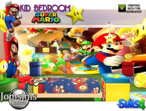 Super mario kids bedroom