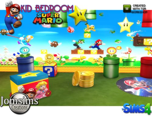 Super mario kids bedroom
