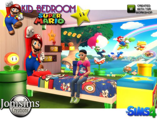 Super mario kids bedroom