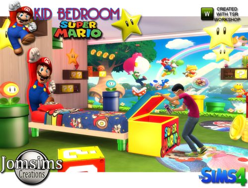 Super mario kids bedroom
