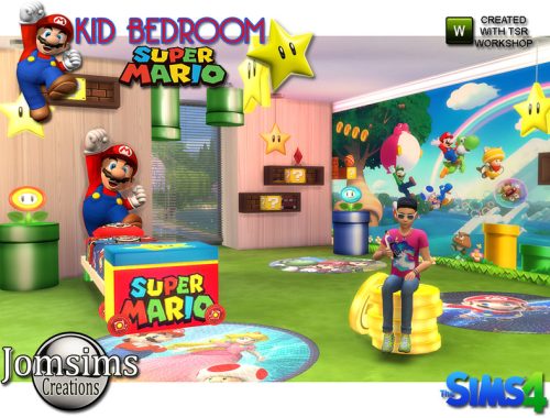 Super mario kids bedroom