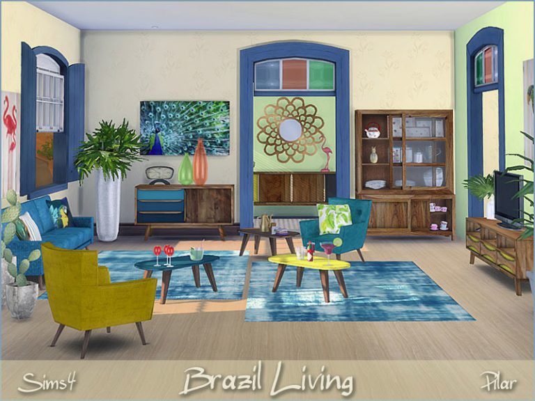 Brazil Living - The Sims 4 Catalog