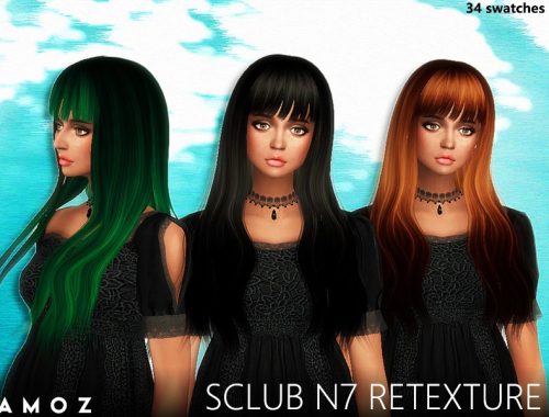 Amoz [S-CLUB Hair N7] Retexture - Mesh Needed