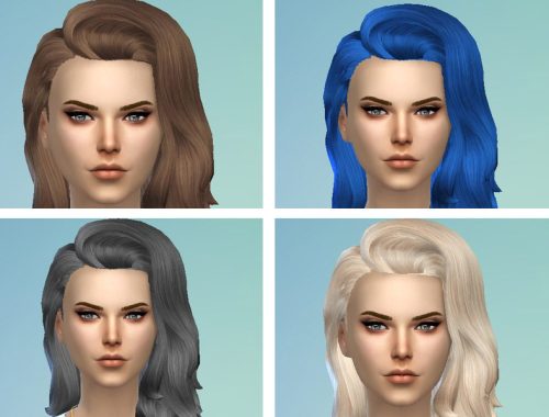 Long flipped (Hair) retexture - Cool Kitchen SP needed