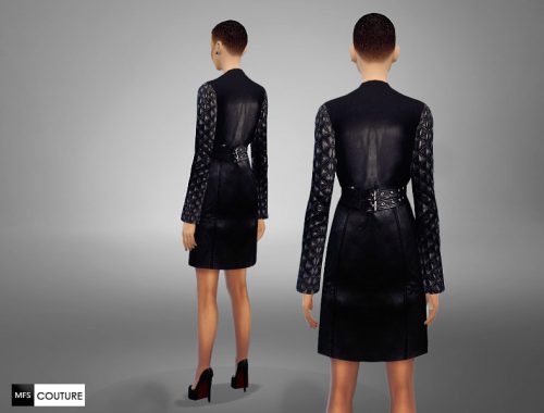 Leather Trench Coat