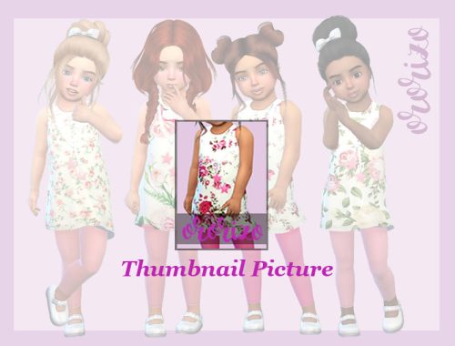 Flower Outfit Toddler