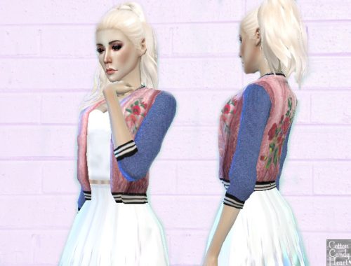 Embroidered Bomber Jacket