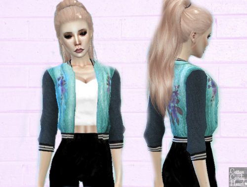 Embroidered Bomber Jacket