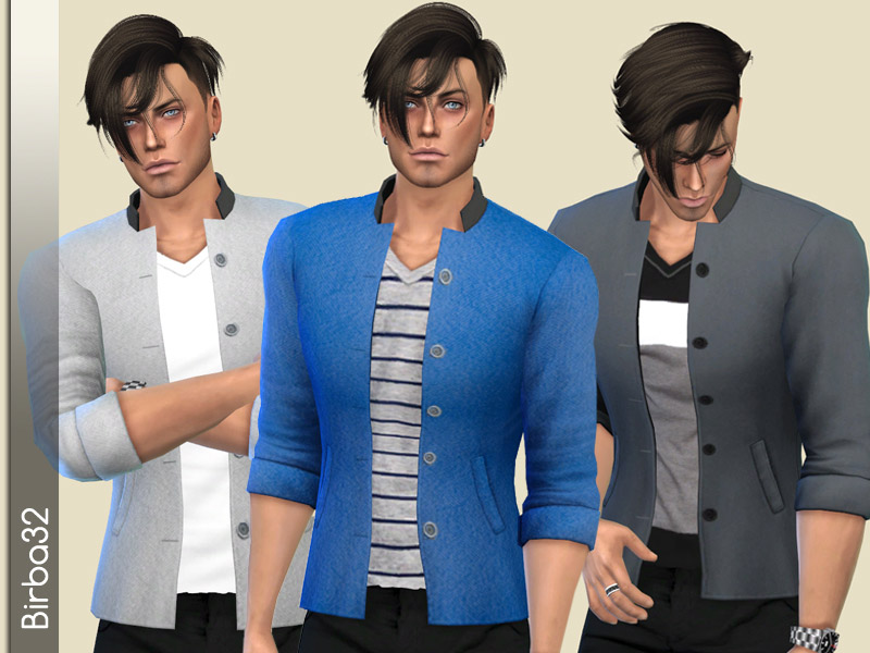 Patrick Jacket - The Sims 4 Catalog