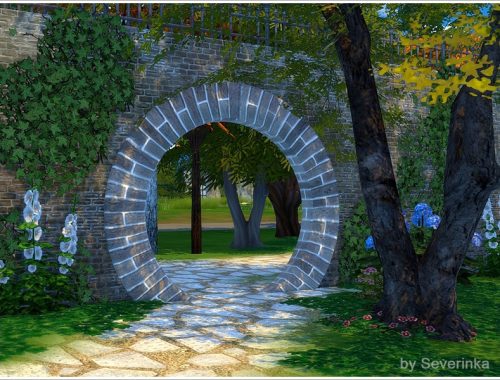 Arched doors
