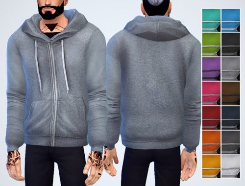 Heather Knitted Hoodie