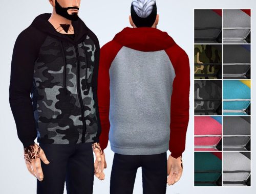 Heather Knitted Hoodie