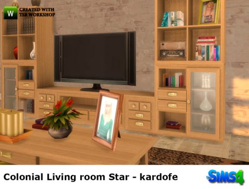 kardofe_Colonial Living room Star