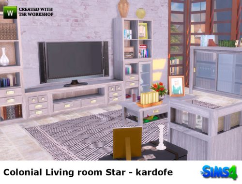 kardofe_Colonial Living room Star