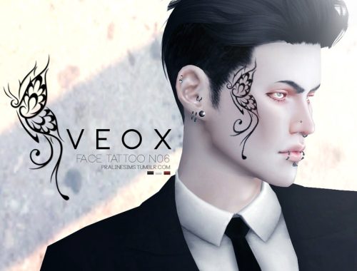 VEOX Face Tattoo N06