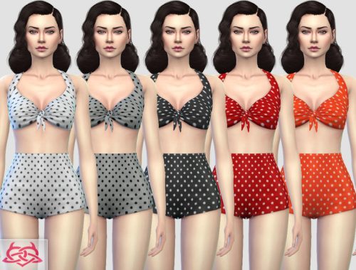 Pin up Swimwear 1 RECOLOR 2 (Needs mesh)