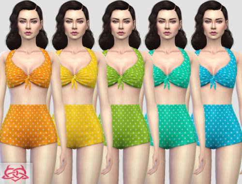 Pin up Swimwear 1 RECOLOR 2 (Needs mesh)