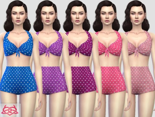 Pin up Swimwear 1 RECOLOR 2 (Needs mesh)