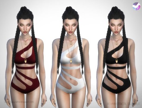 Asymmetrical Swimsuit