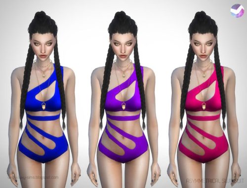 Asymmetrical Swimsuit