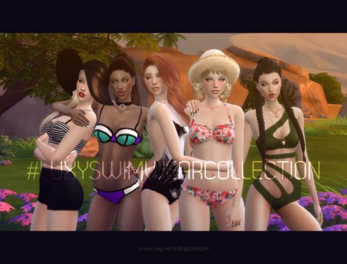 Asymmetrical Swimsuit