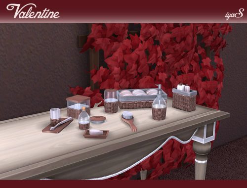 Valentine Bathroom set