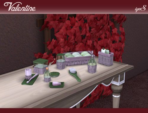 Valentine Bathroom set