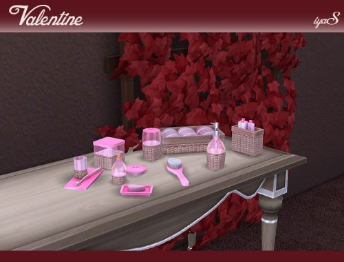 Valentine Bathroom set