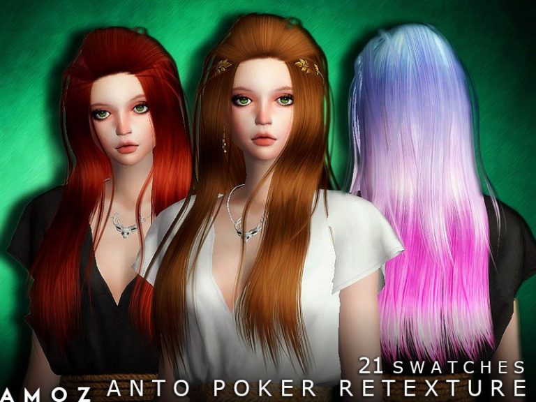 Amoz [Anto Poker] Retexture - Mesh Needed - The Sims 4 Catalog