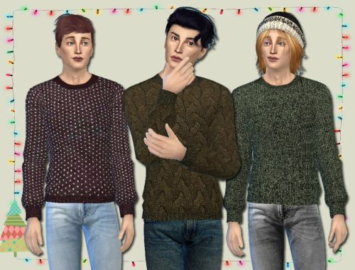 Knit Jumpers for Him - Spa Day GP needed