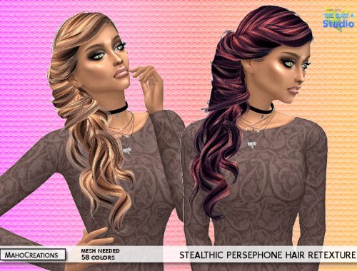 Stealthic Persephone Hair Retexture - mesh needed