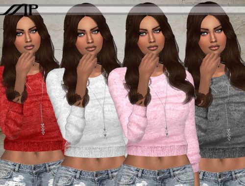 MP Flower Skull Sweaters