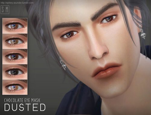 [ Dusted ] - Chocolate Eyemask