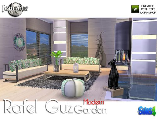 Rafel guz modern garden
