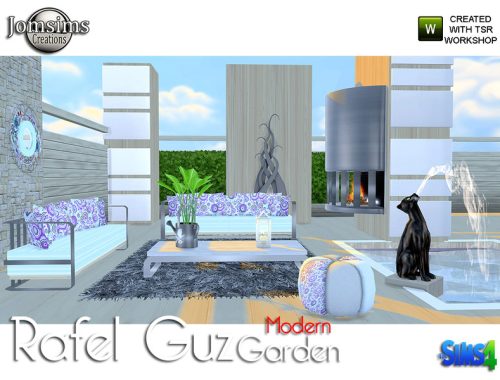 Rafel guz modern garden